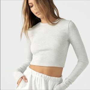 Joah brown shirt, white not gray! New with tags.